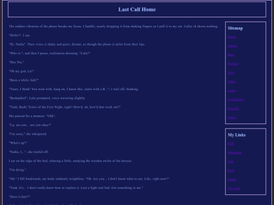 writing/LastCallHome screenshot