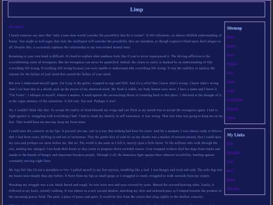 writing/Limp screenshot