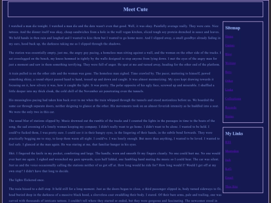 writing/MeetCute screenshot
