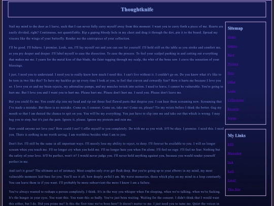 writing/Thoughtknife screenshot