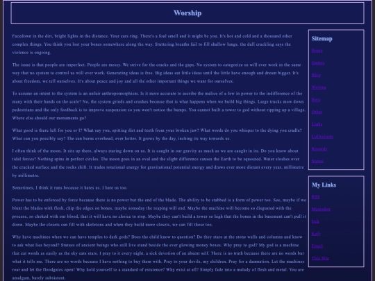 writing/Worship screenshot
