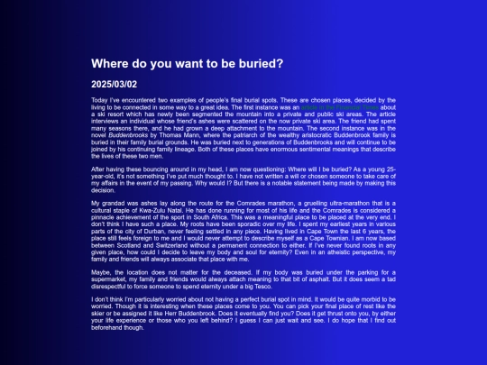 blog/burial screenshot