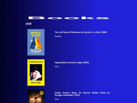 books screenshot