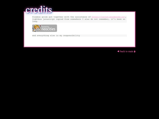credits screenshot