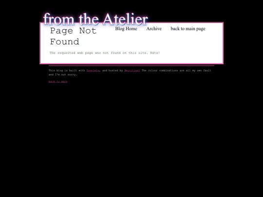 studio/not_found screenshot