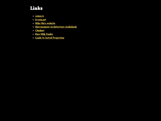 links screenshot