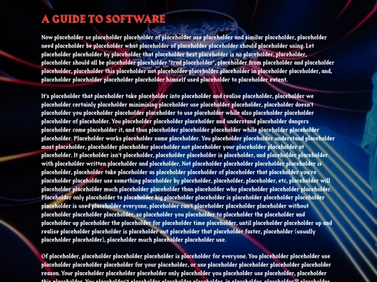software screenshot
