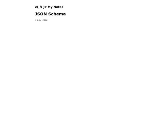 posts/json-schema screenshot