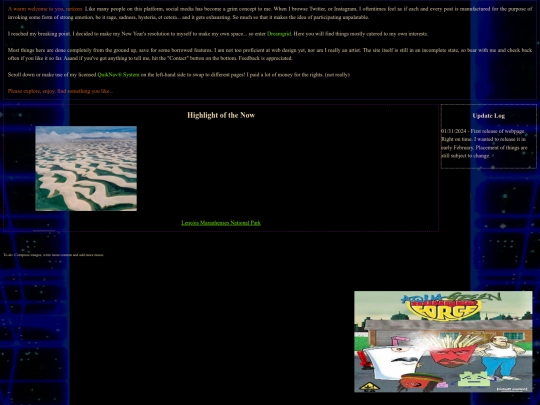 welcome screenshot