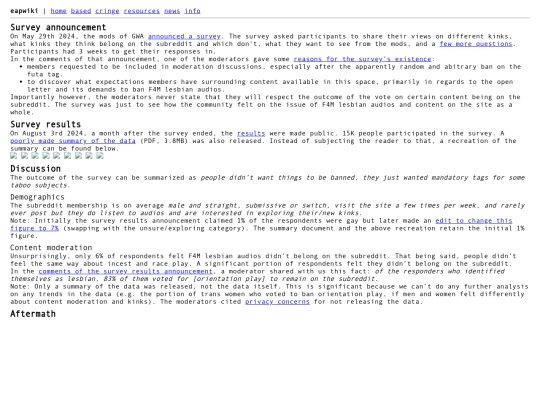 gwa-survey screenshot
