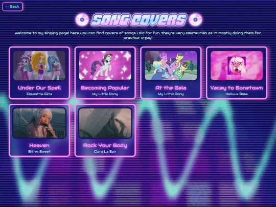 songs screenshot