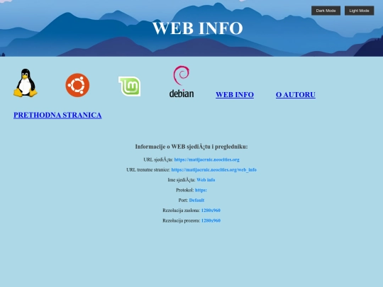 web_info screenshot