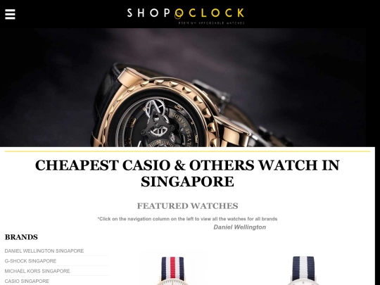 Watches screenshot