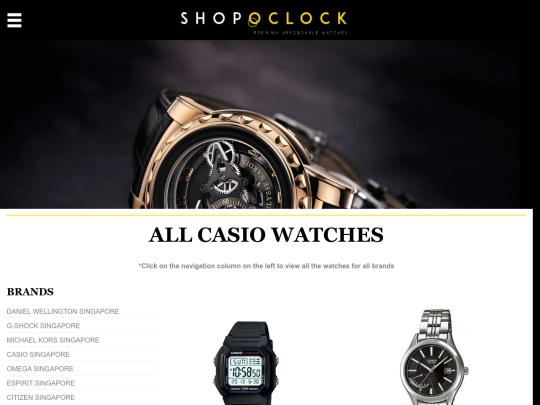 watches-casio screenshot