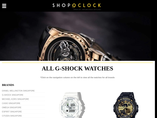 watches-gshock screenshot
