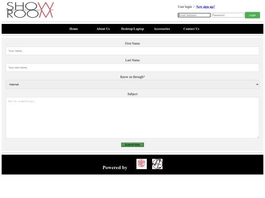 form screenshot