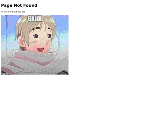 not_found screenshot