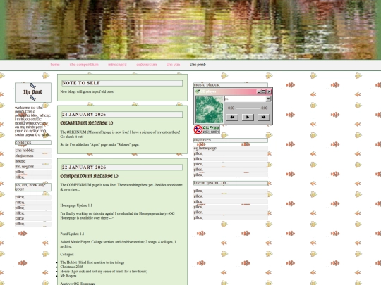 thepond/blog screenshot