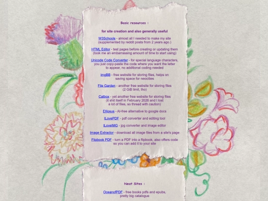 resources screenshot