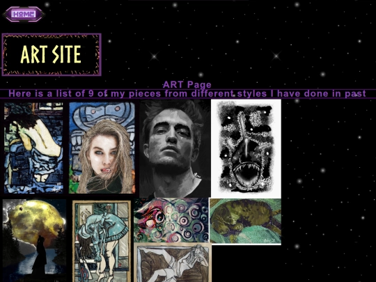 artpage screenshot