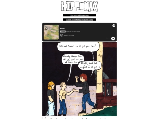 comics/feeblelittlehorse/feeblelittlehorsecomic screenshot