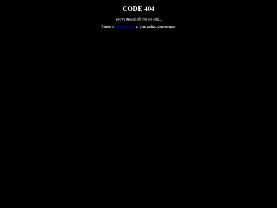 not_found screenshot