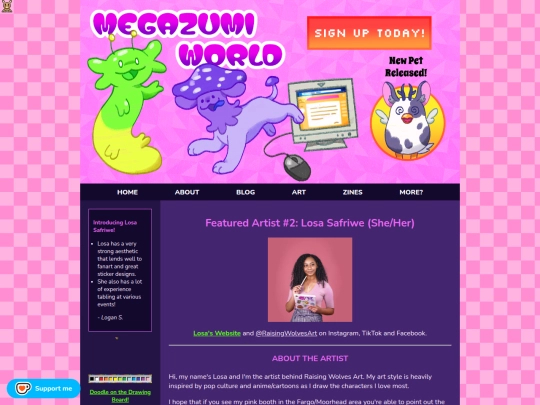blog/losasafriwe screenshot