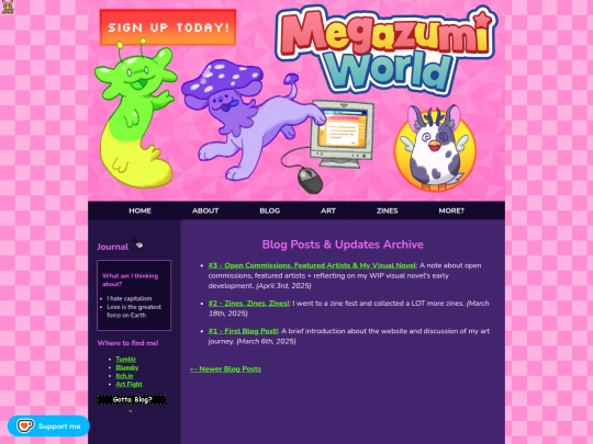 blog/page3 screenshot