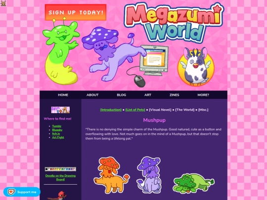 megazumi/mushpup screenshot