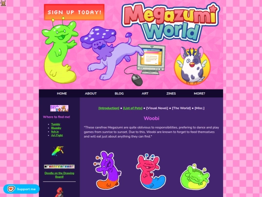 megazumi/woobi screenshot
