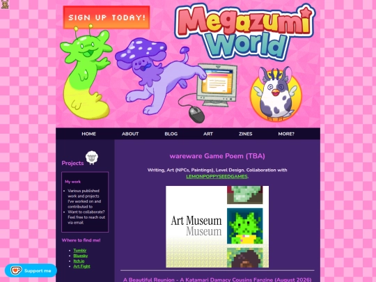 projects screenshot