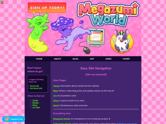 sitemap screenshot
