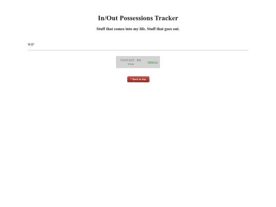 possessions_tracking screenshot