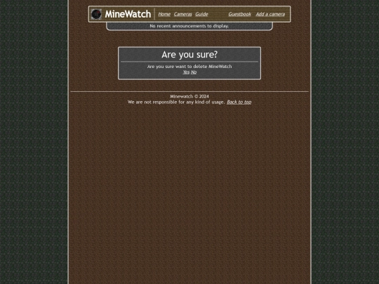 areyousure screenshot