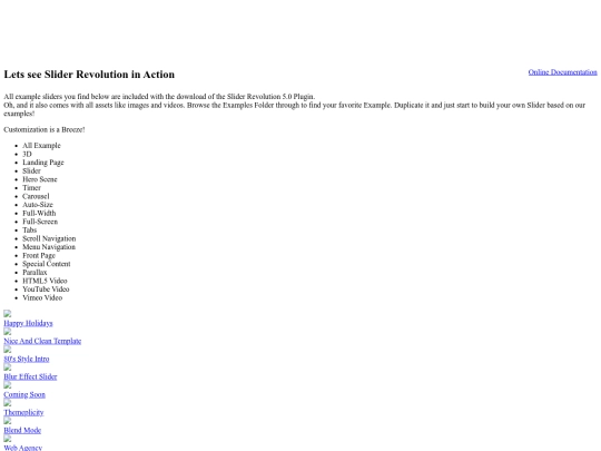 Master of spirits/assets/plugins/revolution-slider/start-here screenshot