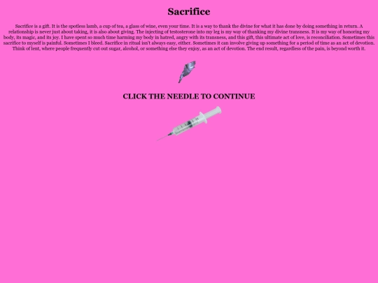 sacrifice screenshot