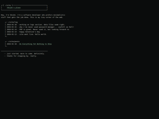 index screenshot