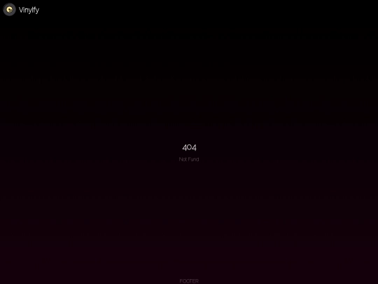 vinilfy/html/notFound screenshot