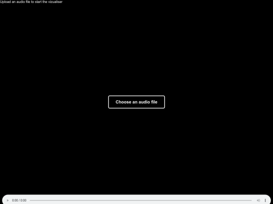 Projects/Music-Visualizer/space screenshot