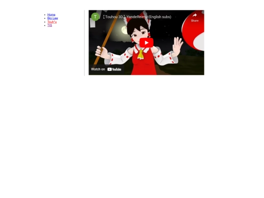 touhou screenshot
