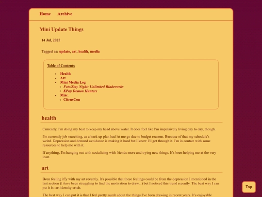 other/blog/posts/2025-07-14-Mini-Update-Things screenshot