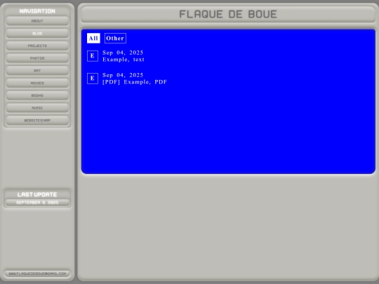 blog screenshot