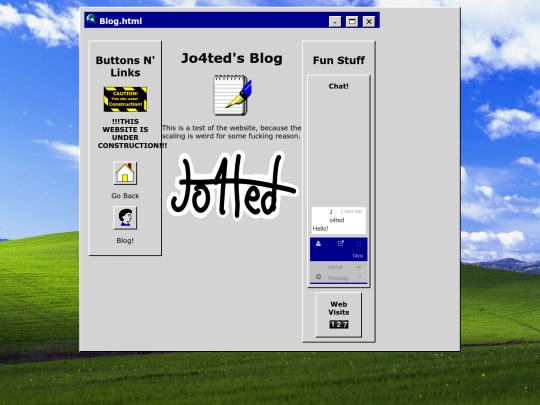 blogx screenshot