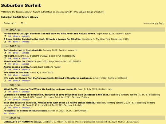 suburban-surfeit screenshot