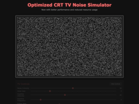 archive/StaticTVDS screenshot