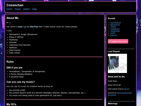 Radioringsites/Webring11 screenshot