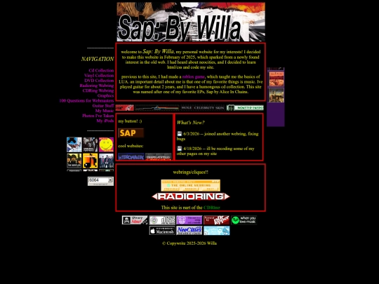 Radioringsites/Webring35 screenshot