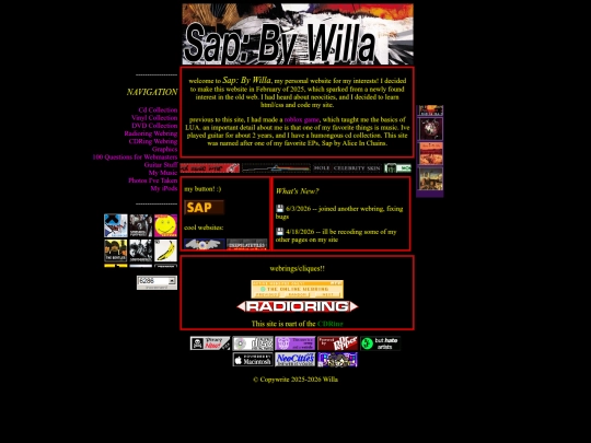 Radioringsites/Webring38 screenshot