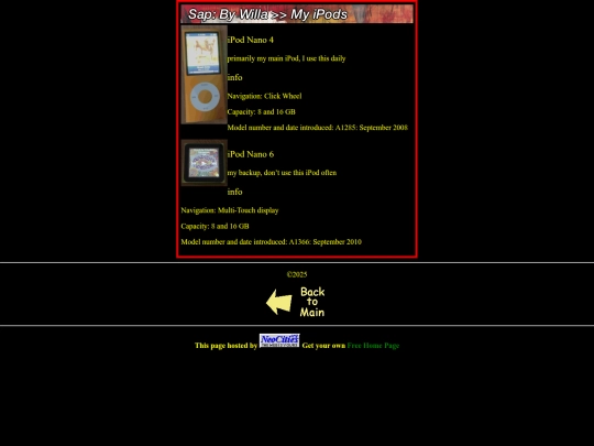 iPods screenshot