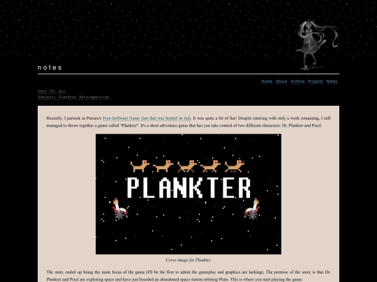 n/plankter_retrospective screenshot